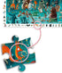 DJECO The Orchestra 35pc Observation Jigsaw Puzzle + Poster