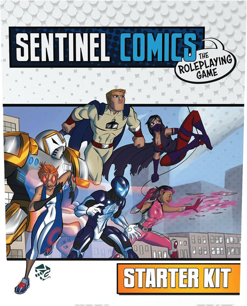 Greater Than Game: Sentinel Comics Roleplaying Game - Starter Kit, 6 Pre-Made Adventures, Ages 14+