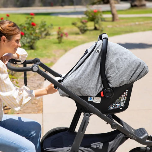 Cozy beatoutou Baby Car Seat Cover,Patented Waterproof Baby Carseat Cover for Boys & Girls,Infant Car Seat Cover Canopy