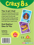 University Games Crazy 8s Card Game - Jumbo Size Colorful Animal Cards for Kids Ages 4 and Up