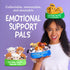Set, 5 Emotional Support Highland Cows by Relatable, Cuddly Stuffed Animals and Plushies Small Gifts for Mom, Includes