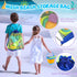 FHOZGECY Playset Set, 4-8 Beach Toys, Farm Sand Toys for Kids Boys and Girls with Collapsible Bucket, Tractor Sand