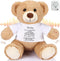 12 Inch Bear Stuffed Animal with 30 Seconds Voice Recorder Module, Soft Plush Bear with Zipper Memorial Gift