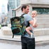 SUABO Backpack Baby Diaper Bag Giraffe Colorful Line Large Bag Waterproof Travel Diaper Bags for Moms and Dads