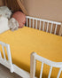 28" 52", Crib Sheets for Boys Girl, Fitted Baby Toddler Bed Sheets x Neutral Muslin Cotton Crib Mattress Bedding Soft