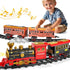 Xelabrion Set 3-5 4-7, Set Set 3 4 5 6 Train for Kids Classic Electric Train Toys with Locomotive Engine, Lights