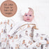 100% 47 47 Inches, 6 LollyBanks Baby Quilt Blanket, Cotton Muslin Blankets for Boys and Girls, Large x Layers Soft