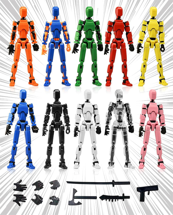 Assembly RequiredShoulder Armor Upgrade 10pcs Lucky 13 Action Figures, Dummy Titan 13