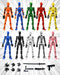 Assembly RequiredShoulder Armor Upgrade 10pcs Lucky 13 Action Figures, Dummy Titan 13