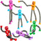 Telescopic Suction Cup Robot Toys 6-PACK, Shape Changing Educational Fidget Toys with Remote Control