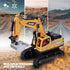 Boys,16 3-5 4-7 8-12 ViRockSign Remote Control Excavator Toys for Channel RC Excavator Construction Toys with Metal