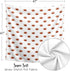 Sweet Jojo Designs Brown and White Football Boy Baby Swaddle Blanket for Infant Newborn Lightweight Jersey Stretchy