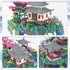 STMIGAIBLOCKS 3320PCS 14+ Peach Blossom Pond Bonsai Tree Building Block Kit,Chinese Sakura Architecture Micro Mini