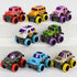 3-6 Set 8 Monster Truck Christmas Stocking Stuffers for Boys Age Pull Back Monster Trucks for Party Favors