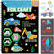 Art & Craft Activity,Foil Craft Traffic DIY Art Fun Kits,No Mess Creative