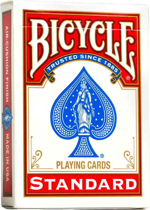 Bicycle Standard Index Playing Cards (Black/Red), Pack of 4