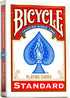 Bicycle Standard Index Playing Cards (Black/Red), Pack of 4