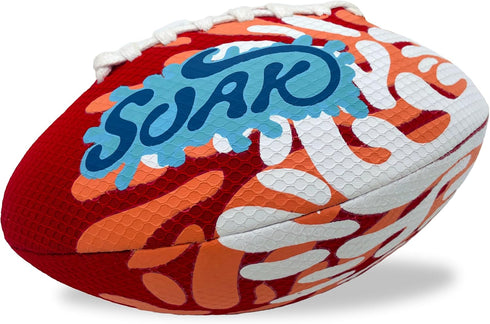 SOAK Waterproof Football, 9 Inches, Pool Football for Kids Games, Beach Football for Outdoor Fun