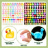 Barydat 400 Pcs Mini Resin Animals Figures Bulk for Crafts, Pranks, and Garden Decoration - Luminous Mini Toys