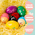 6 Packs JOYIN Easter Wooden Egg Shakers Maracas Percussion Musical for Easter Basket Stuffer Filler, Classroom Prize