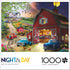Buffalo Games - Bigelow Illustrations - Farm Life Day and Night - 1000 Piece Jigsaw Puzzle for Adults Challenging Puzzle Perfect for Game Nights - Finished Puzzle Size is 26.75 x 19.75