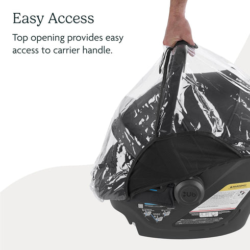 UPPAbaby Rain Shield for Mesa and Aria Infant Car Seat - Waterproof and Windproof Coverage, Quick Attachment