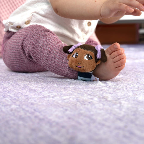 Zhara Wrist Rattle, Wearable Baby Toy for Wrist or Ankle, Suitable for Newborn+