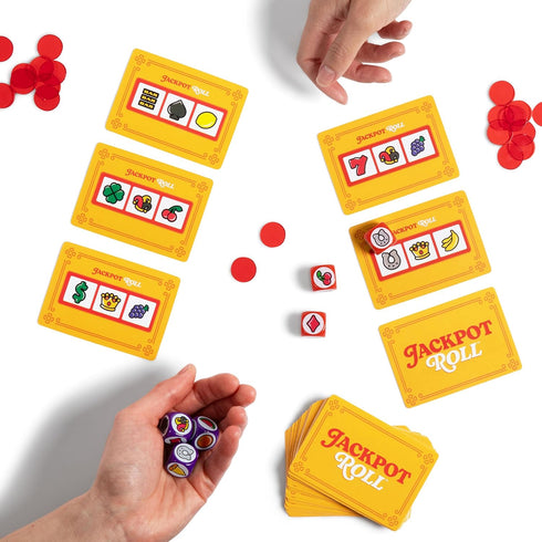 20 50 12 Jackpot Roll by Relatable A Fast Paced Casino Themed Dice Game for Family Game Night and Games for Adults