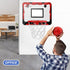Indoor Basketball Hoop Set for Kids Adults, Pro Mini Basketball Hoop for Door Wall with 4 Balls Toy Gift for Boys Girls.
