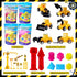 Set 4lbs ESSENSON Sensory Bin - Play Sand Kit with Construction Toy Truck and Magical Sand, Pretend Play Beach Sensory