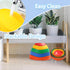 Balance Stepping Stones for Kids, 5pcs Sensory Stepping Stones, Indoor & Outdoor Obstacle Course Play Equipment for