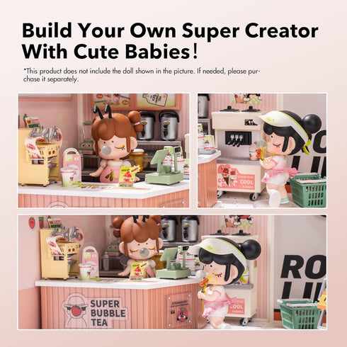 Super Creator Mini Blocks Model Building Set - Miniature Plastic House Kit for Teens 8-12, DIY Crafts for Adults