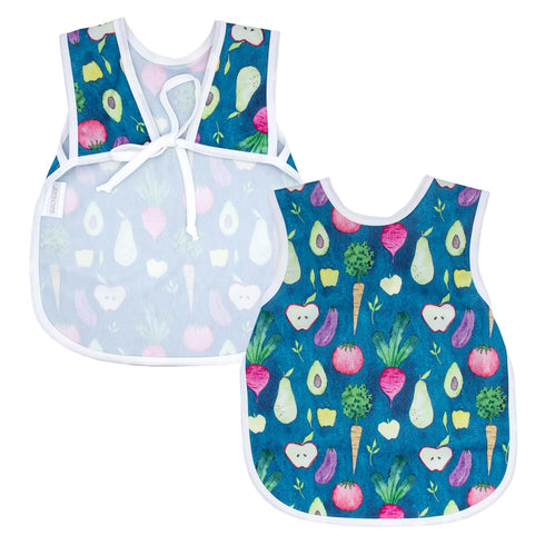 BapronBaby Organic Produce Bapron - No Neck Tie Safer Bib for Baby&