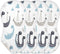 YETTASBIN Viking Dragon Ship Muslin Baby Burp Cloth, Super Soft Absorbent Cotton Burp