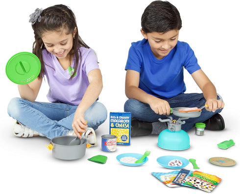 Melissa & Doug Let’s Explore Outdoor Cooking Play Set - 27 Pieces