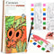 Cavnewt Watercolor Coloring Books for Kids Ages 4-8, Pocket Watercolor Painting Book Sets,