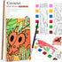 Cavnewt Watercolor Coloring Books for Kids Ages 4-8, Pocket Watercolor Painting Book Sets,