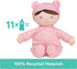 12 GUND Baby Sustainable Baby Doll, Plush Doll Made from Recycled Materials, for Newborns and Toddlers, Pink