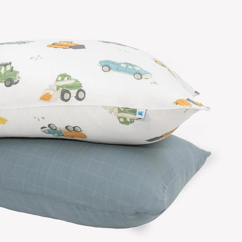 Little Unicorn Standard Pillowcase 2 Pack | Super Soft & Breathable Muslin