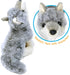 VIAHART Wolcott The Wolf | 11 Inch Stuffed Animal Plush | by TigerHart Toys
