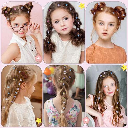 3 4 5 6 8-12 kidzkube Hair Gem Stamper Kit, Bling Hair Jewels for Girls Toys, Hair Styling Tool with Reusable Shining
