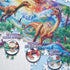 TOCHILD 100 4-10 4-6 4-6 6-8 8-10 Pieces Puzzles for Kids Ages Year Old Toddler Dinosaurs Jigsaw Puzzle for Ages