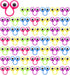JOVITEC 48 Pcs Eye Finger Puppets Toys Set - Googly Wiggly Eyeball Rings for Kids, 5 Colors