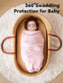 3 Pack 47"X47", TILLYOU Muslin Swaddles for Newborns, Breathable and Soft Baby Blankets for Girls Boys, Cotton Blanket
