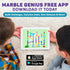 Marble Genius Marble Run - 85 Complete Pieces Maze Track for Adults, Teens, Toddlers & Kids Aged 4-12 Years