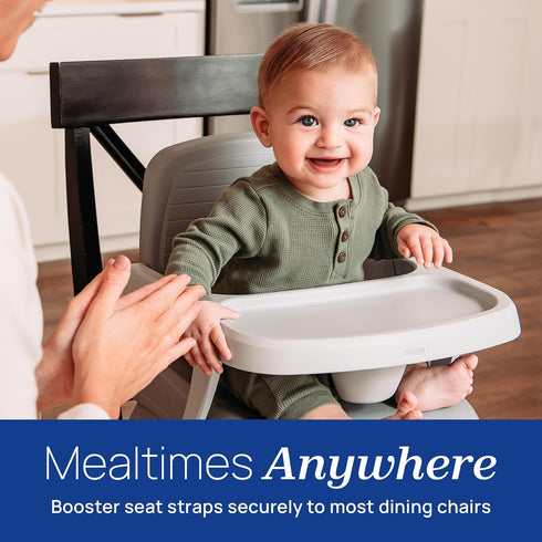 3-in-1 50 lbs., Chicco Bento Booster Portable Booster Seat for Table, Feeding Seat and Toddler Chair for Babies
