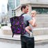 Backpack Backpacks MNSRUU Diaper Bag Purple Bat Gothic Diaper Bag Multifunction Travel Diaper Bag Tote Large Capacity