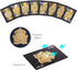 WJPC Black Diamond Premium PVC Waterproof Poker Playing Cards - Cool Deck for Party and Game