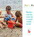 Fisher-Price Toddler 3-in-1 Beach Bucket: Portable Sprinkler and Sandcastle Mold, Water Toy and Sand Toys for Ages 18+