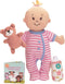 Manhattan Toy Wee Baby Stella Sleepy Time Scents Soft Doll Set, 12", Peach